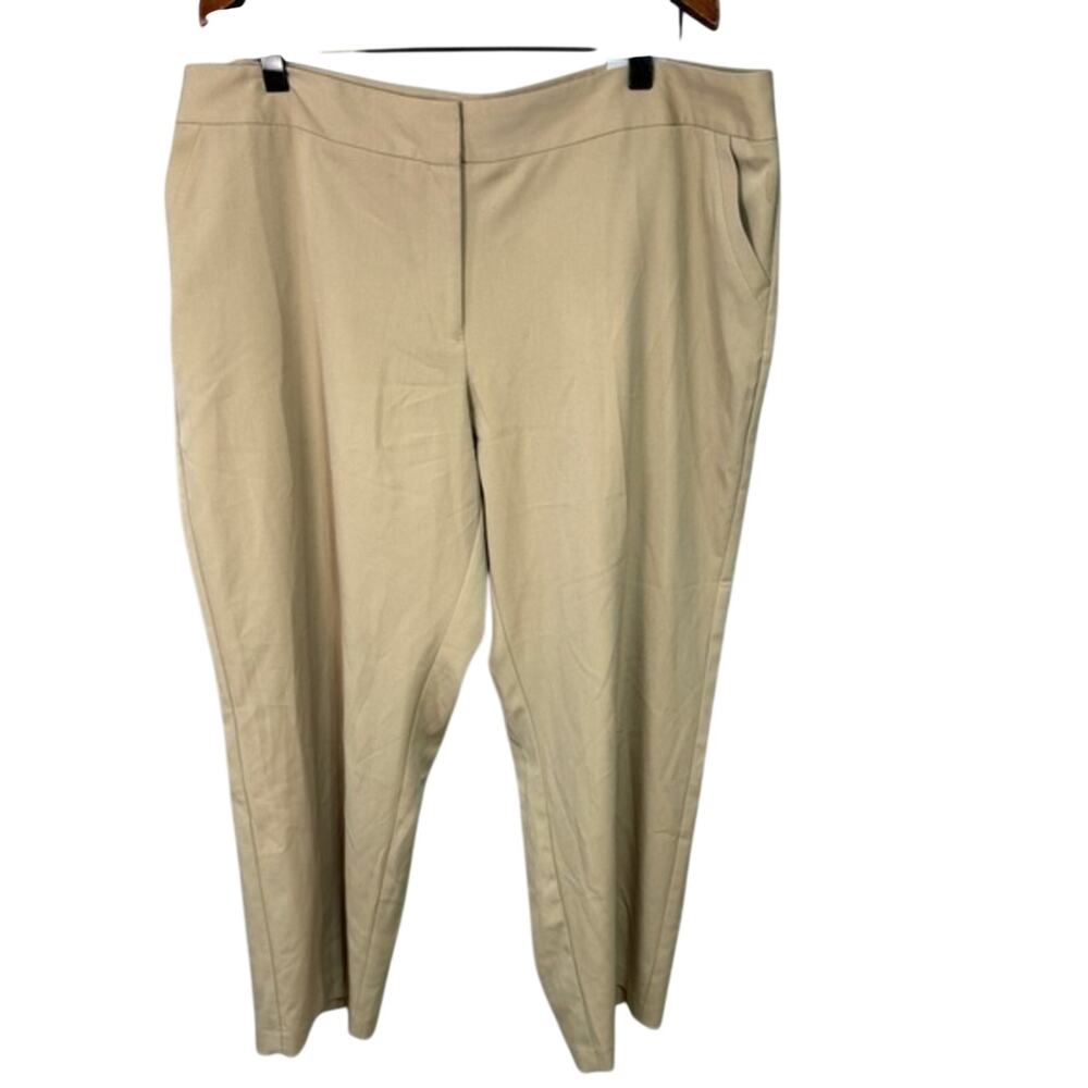 Ashley Stewart Women’s Plus Career Trousers sz 24W Petite NEW # E63 - Picture 2 of 8